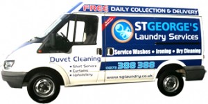St George's Laundry old van