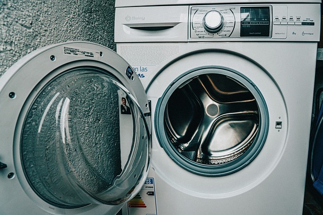 broken washing machine
